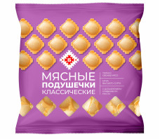 Пельмени «Мясные подушечки», класс., 