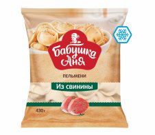 Пельмени «Бабушка Аня», из свинины, 430 г
